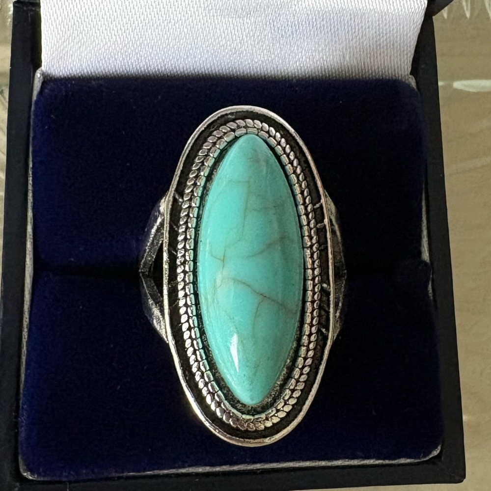 Silver Turquoise Ring